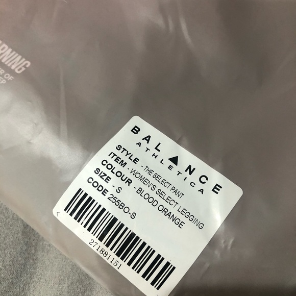 SOLD Balance Athletica Oasis Legging NWT - Picture 4 of 4